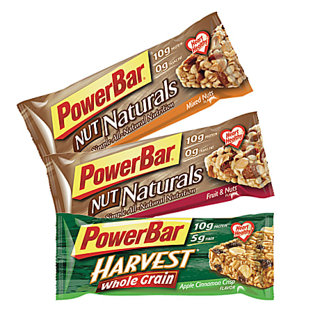 PowerBar® Nutrition Snacks, Mixed Nuts, 1.58 Oz, Box Of 15