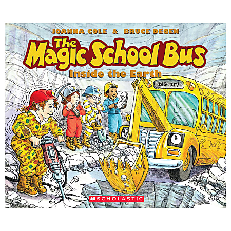Scholastic The Magic School Bus Inside The Earth