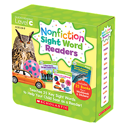 Scholastic Teacher Resources Nonfiction Sight Word Readers Parent