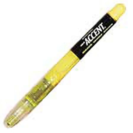 Sharpie® Accent® Liquid Pen-Style Highlighter, Fluorescent Yellow