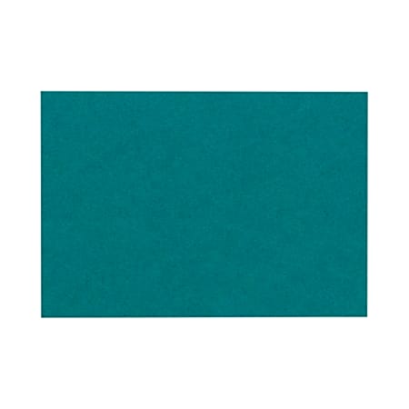 LUX Flat Cards, A6, 4 5/8" x 6 1/4", Teal, Pack Of 50