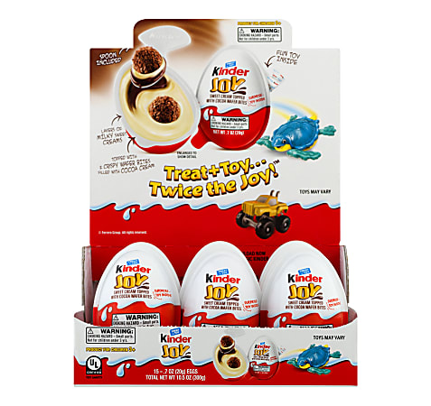 Ferrero Kinder Joy Milk Chocolate Egg Office Depot
