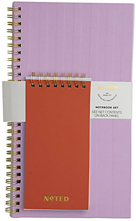 Noted By Post-it® Notebook Set, 1 Subject, 75