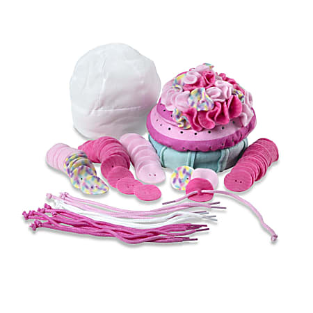 Melissa & Doug Pretend Play Educational Toys, Created By Me Cupcake Accent Pillow