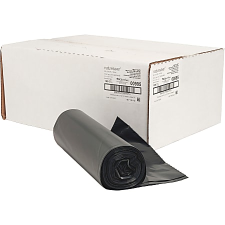 衛生日用品 CBS Nature Saver 2 mil Heavy Duty Can Liners 55 60 Gallons 38 x