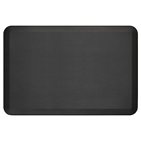 Flex Step Rubber Anti-Fatigue Mat, Polypropylene, 24 x 36, Black -  TonerQuest