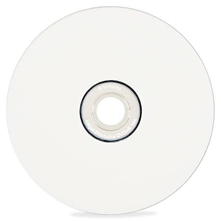 Verbatim K44547 White Inkjet Printable DVD R Discs Spindle