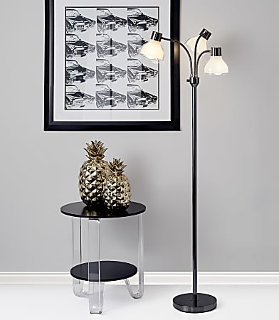Adesso presley 3 arm cheap floor lamp
