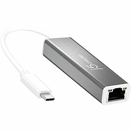 j5create JCE133G - Network adapter - USB-C - Gigabit Ethernet Adapter