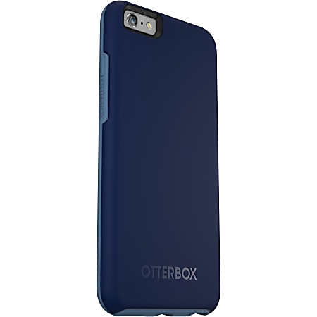 OtterBox iPhone 6 Plus/6s Plus Symmetry Series Case - For Apple iPhone 6 Plus, iPhone 6s Plus Smartphone - Blueberry - Drop Proof, Shock Absorbing, Scratch Resistant, Wear Resistant, Tear Proof, Dust Proof, Bump Resistant - Synthetic Rubber, Polycarbonate