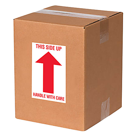 Tape Logic® Preprinted Shipping Labels, DL1050, Arrow With 