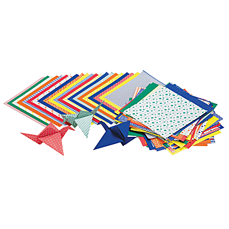 Roylco® Economy Origami Paper, 6" x 6", Multicolor,