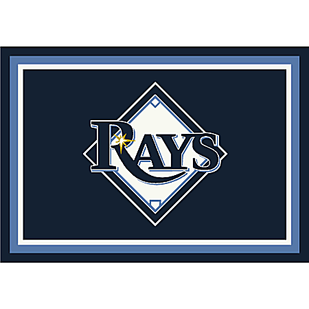 Imperial MLB Spirit Rug, 4' x 6', Tampa Bay Rays