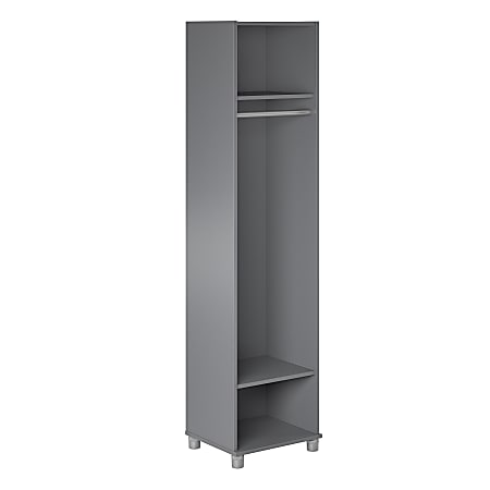 Ameriwood Home Camberly 18"W Mudroom Cabinet, Gray