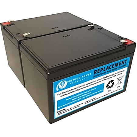 eReplacements Compatible Sealed Lead Acid Battery Replaces APC SLA6, APC RBC6, for use in APC Back-UPS BP1000, BP1100, APC10IA, SMC1500, SMT1000, SU1000, SUA1500j3w, SUI500rmx155, SUVS1000, Dell SMART-UPS DLA1500J - Sealed Lead Acid (SLA) Battery