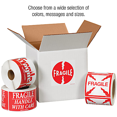 Fragile Shipping Labels, SKU: D1061