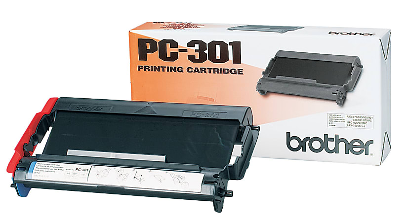 Brother® PC-301, Black Print Cartridge