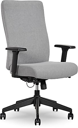 Serta® Commercial Eco-2000 High-Back Ergonomic Fabric Chair, Gray