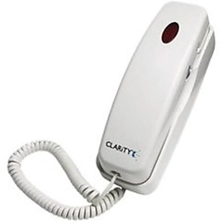Clarity C210 Standard Phone - 1 x Phone Line - Hearing Aid Compatible