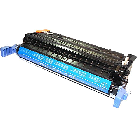 eReplacements C9721A-ER Remanufactured Toner Cartridge - Alternative for HP (C9721A) - Cyan - TAA Compliant