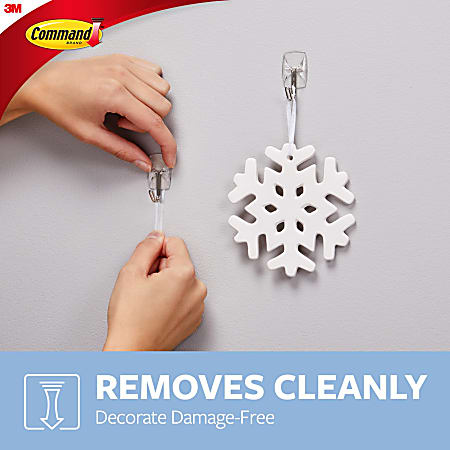 Command Small Clear Utensil Hooks 3 Command Hooks 4 Command Strips