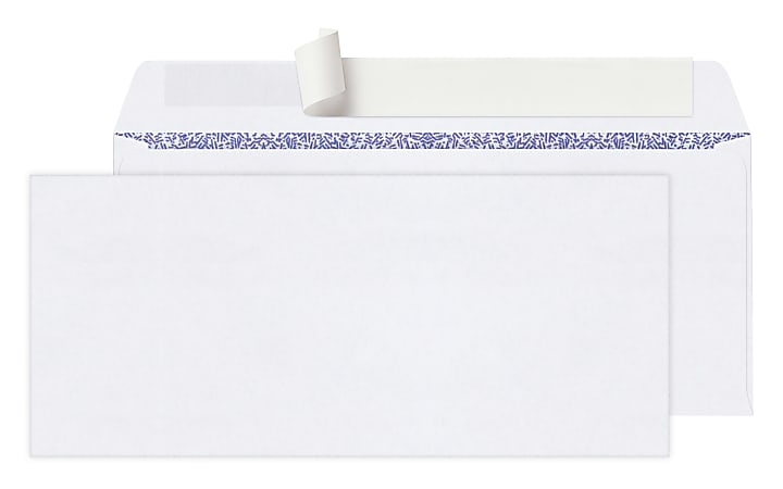 Office Depot® Brand #10 Security Envelopes, 4-1/8" x