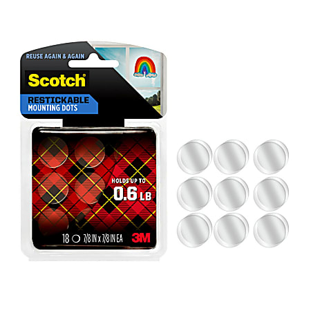 Scotch 010 Permanent Adhesive Dots