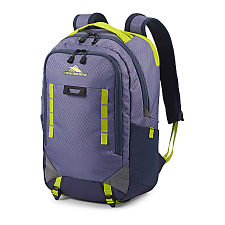 High Sierra Litmus Backpack With 15.6" Laptop Pocket, Gray