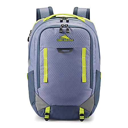 High Sierra Litmus Backpack With 15.6 Laptop Pocket Gray Office Depot