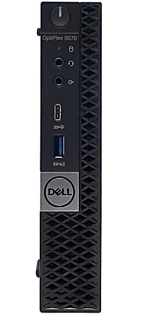 Dell™ Optiplex 5070 Micro Refurbished Desktop PC, Intel® i5, 16GB Memory, 512GB Solid State Drive, Windows® 10 Pro