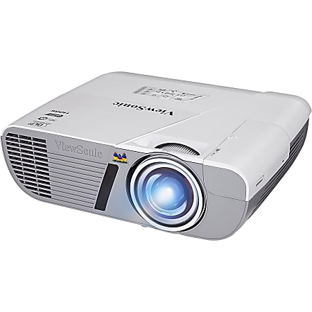 Viewsonic LightStream PJD6352LS 3D Ready DLP Projector - 4:3 - White - 1024 x 768 - Front - 720p - 4000 Hour Normal Mode - 5000 Hour Economy Mode - XGA - 22,000:1 - 3200 lm - HDMI - USB - 3 Year Warranty
