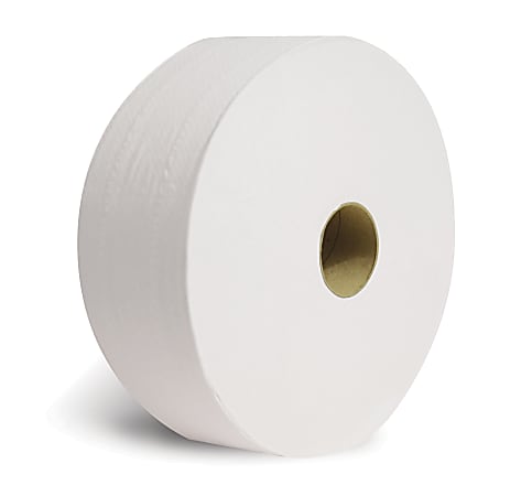 Cascades PRO Perform® 100% Recycled Jumbo Toilet Paper, Pack Of 6 Rolls, for Tandem® JRT Dispensers