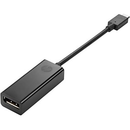 HP - External video adapter - USB-C - DisplayPort - Smart Buy