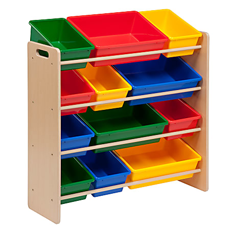 Toy Organizer Plastic Bins, Toy Storage Organizer Bins