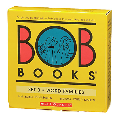 Scholastic Word Families Box Set 3, Grade 1