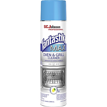 Fantastik Oven/Grill Cleaner - Ready-To-Use Aerosol - 20 fl oz (0.6 quart) - Pleasant Scent - 1 / Each - Clear