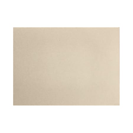 LUX Flat Cards, A6, 4 5/8" x 6 1/4", Silversand, Pack Of 1,000