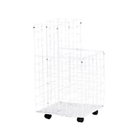 Safco® Wire Roll File, Tiered, 24 Compartments, White