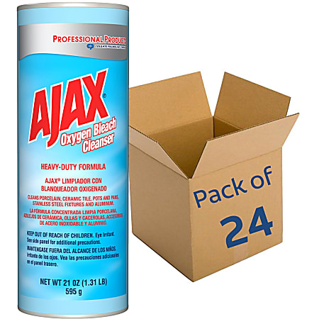 Ajax® Oxygen Bleach Cleanser, 21 Oz Bottle, Case Of 24
