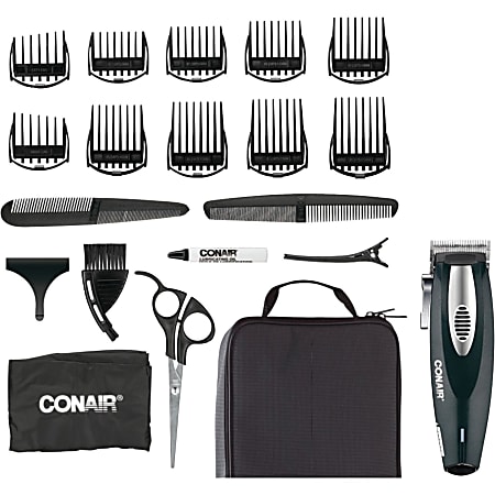 Conair 20 Piece Lithium Ion Haircut Kit 10 Guide Comb s