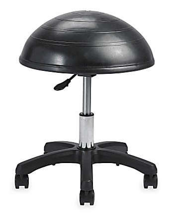 Gaiam Balance Ball Stool Black Office Depot