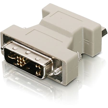 IOGEAR DVI-A to VGA Adapter - 1 x HD-15 Female - 1 x DVI-A Male Video - 1 x 15-pin HD-15 Female - 1 x 17-pin DVI-A Video Male