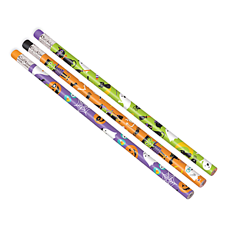 Amscan Halloween Friends Pencil Favors, Multicolor, Pack Of 72 Favors