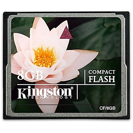 Kingston 8GB CompactFlash (CF) Card - 8 GB