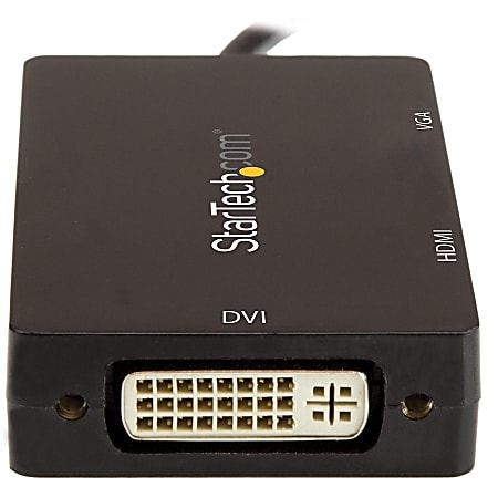 StarTech.com USB C to VGA HDMI DVI Adapter - Thumbnail 3