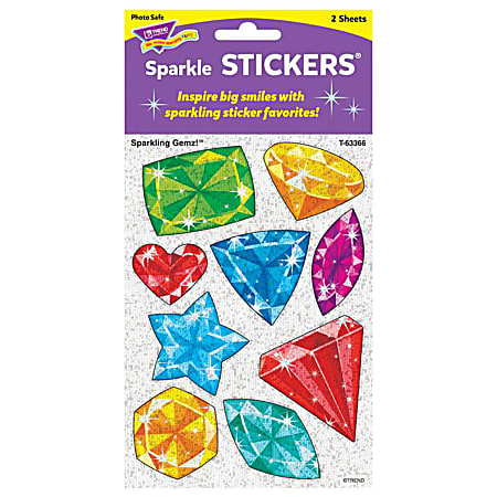 Trend Red Hearts superShapes Stickers, 800 per Pack, 6 Packs