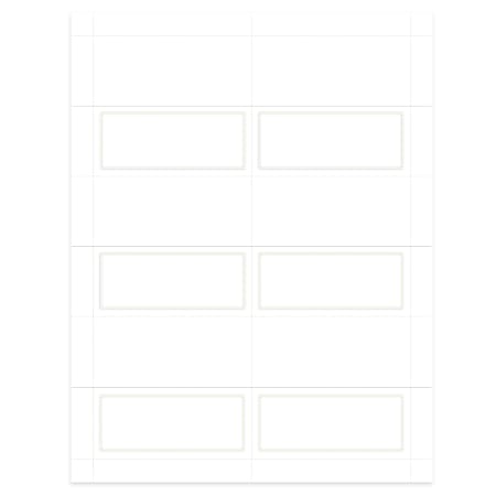 Gartner Studios Place Cards Pearlized 4 x 3 White Pack Of 48 ...