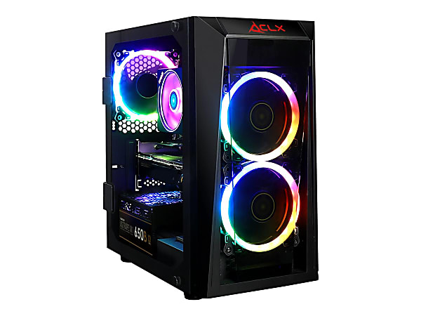 CybertronPC CLX SET Gaming Desktop PC, AMD Ryzen 7, 16GB Memory, 960GB Solid State Drive, Windows® 10 Home, TGMSETRXH9600BM