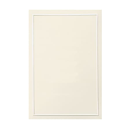 Gartner™ Studios Wedding Programs, Half Fold, 8 1/2" x 11", Pearl Ivory, Pack Of 50