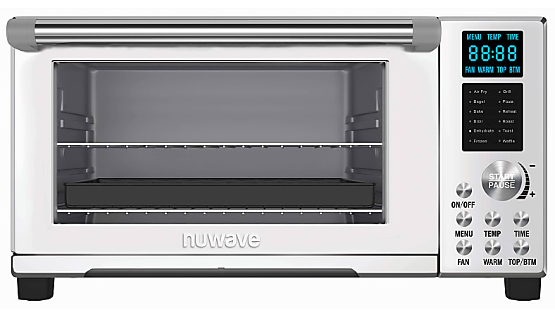 NuWave 20801 Bravo XL Air Fryer Toaster Oven Silver - Office Depot